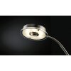 Trio Leuchten Quebec Stehleuchte LED Nickel-Matt, 1-flammig