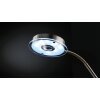 Trio Leuchten Quebec Stehleuchte LED Nickel-Matt, 1-flammig