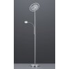 Reality ACKBAR Deckenfluter LED Nickel-Matt, 1-flammig