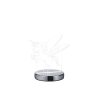 Reality Karo Tischleuchte LED Chrom, 1-flammig