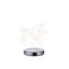Reality Karo Tischleuchte LED Chrom, 1-flammig