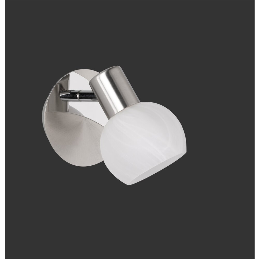 Reality ANTIBES Wandleuchte Nickel-Matt, 1-flammig main product photo
