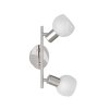 Reality ANTIBES Deckenleuchte Nickel-Matt, 2-flammig