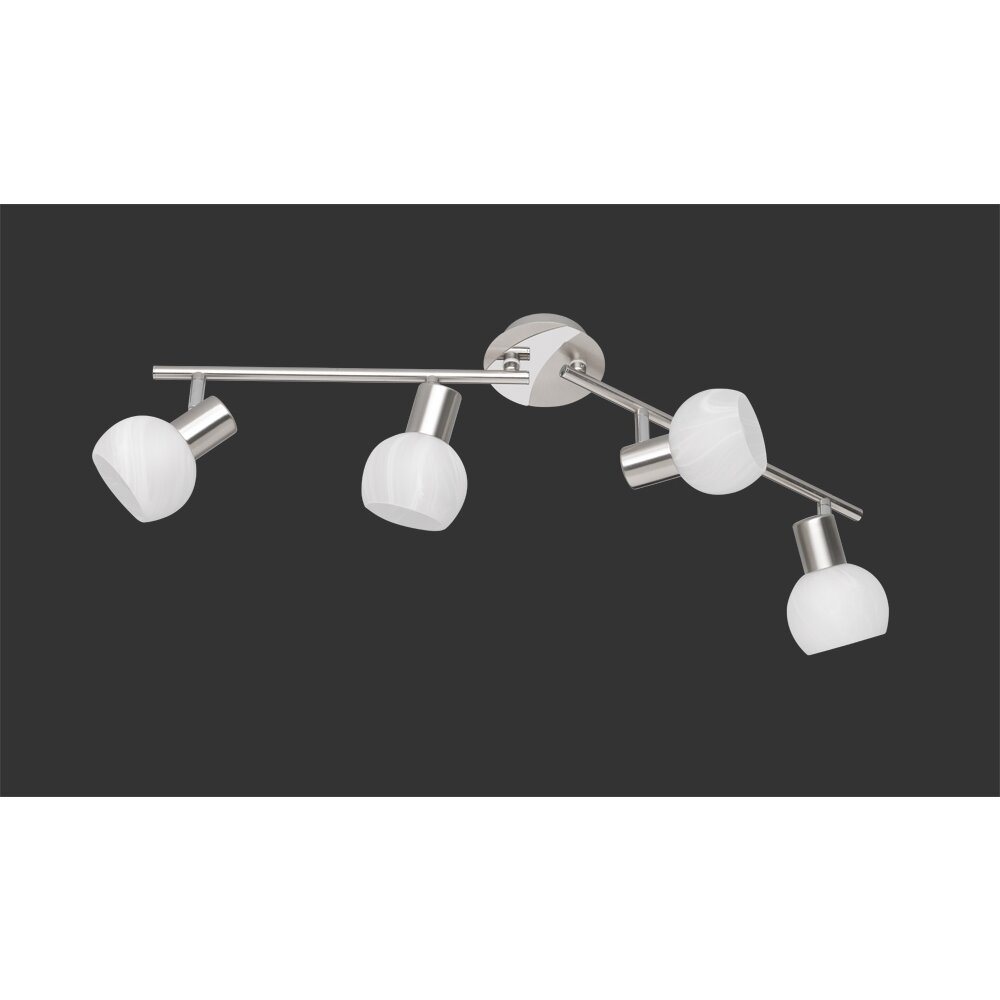 Reality ANTIBES Deckenleuchte Nickel-Matt, 4-flammig main product photo