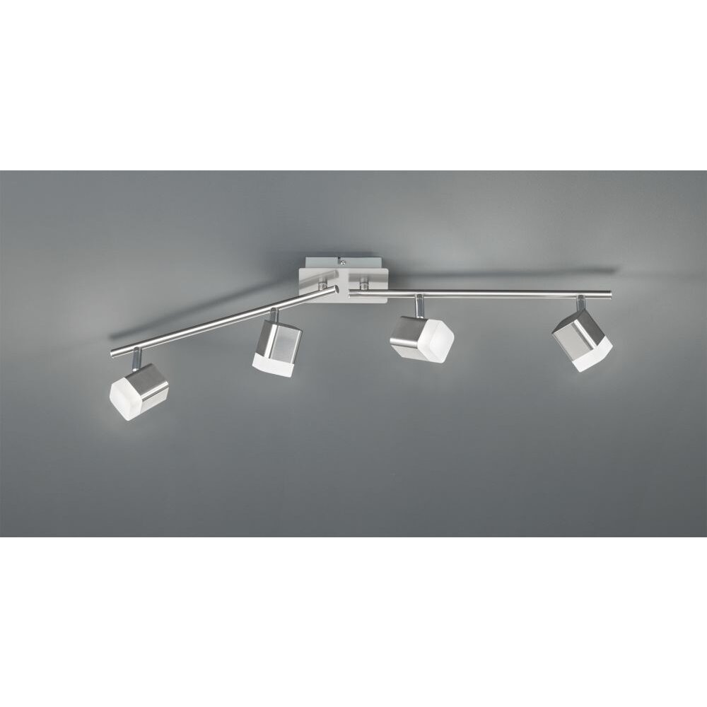 Reality ROUBAIX Strahler LED Nickel-Matt, 4-flammig main product photo