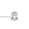 Reality SMILEY Tischleuchte LED Chrom, 1-flammig, Farbwechsler