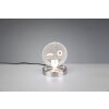 Reality SMILEY Tischleuchte LED Chrom, 1-flammig, Farbwechsler