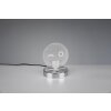 Reality SMILEY Tischleuchte LED Chrom, 1-flammig, Farbwechsler