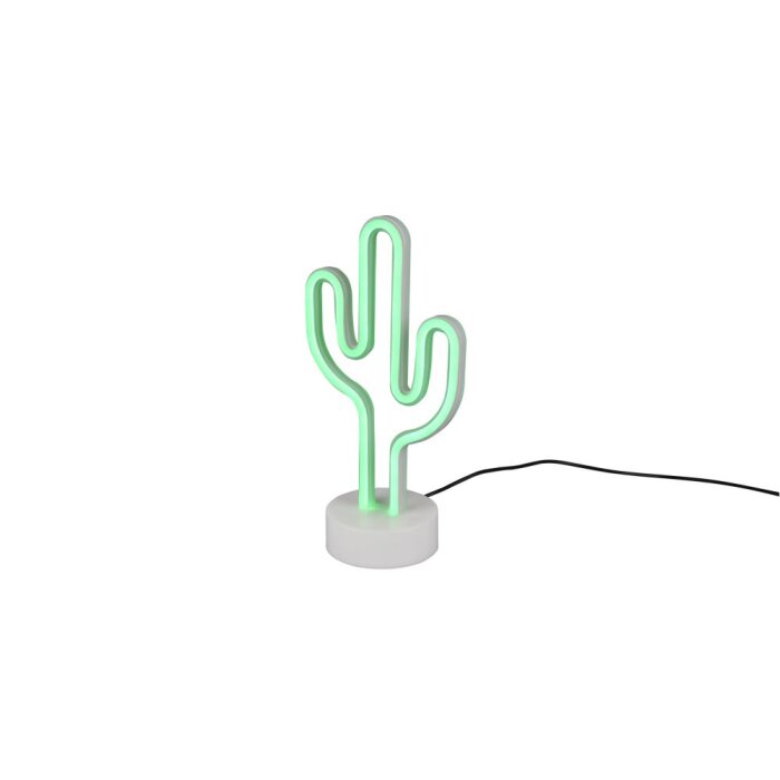 Reality CACTUS Tischleuchte LED Weiß, 1-flammig