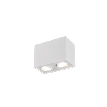 Trio Leuchten BISCUIT Deckenleuchte Weiß, 2-flammig