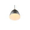 Reality Jagger Pendelleuchte Dunkelbraun, Nickel-Matt, 1-flammig