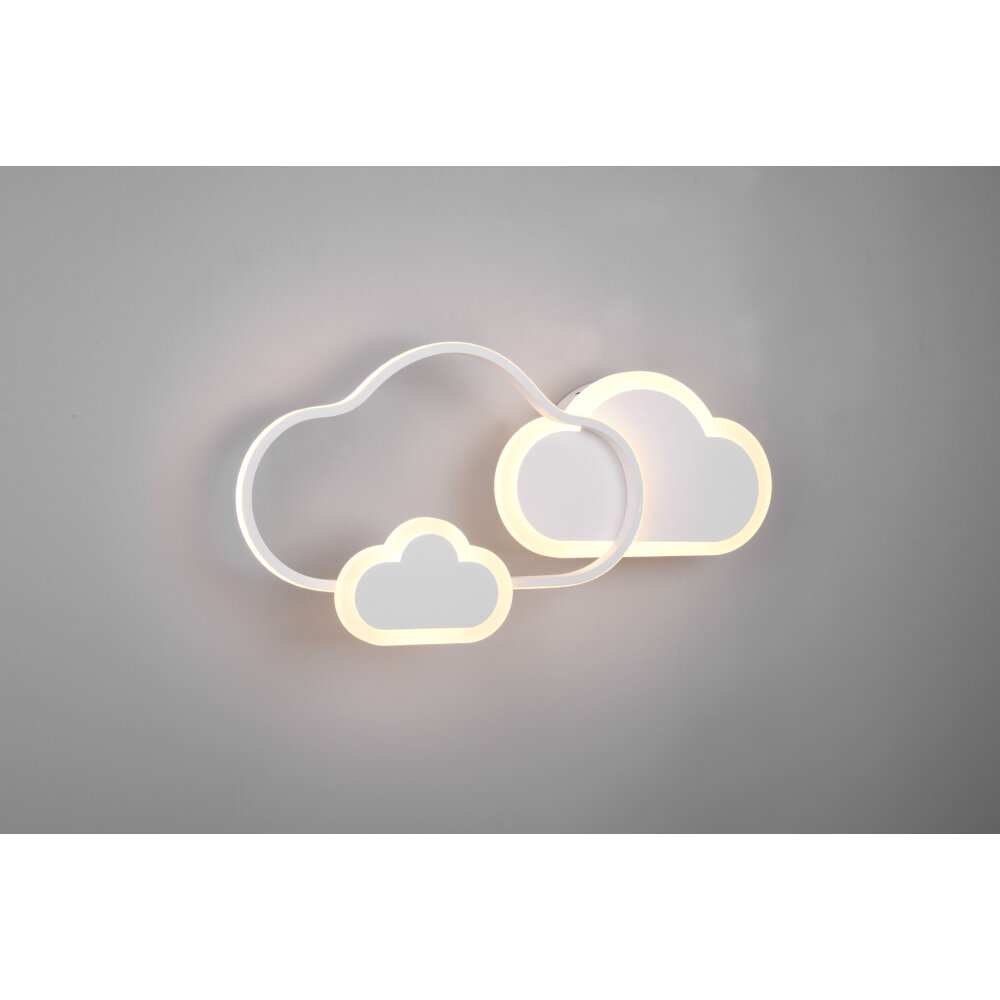 Reality Cloudy Deckenleuchte LED Weiß, 1-flammig, Fernbedienung, Farbwechsler main product photo