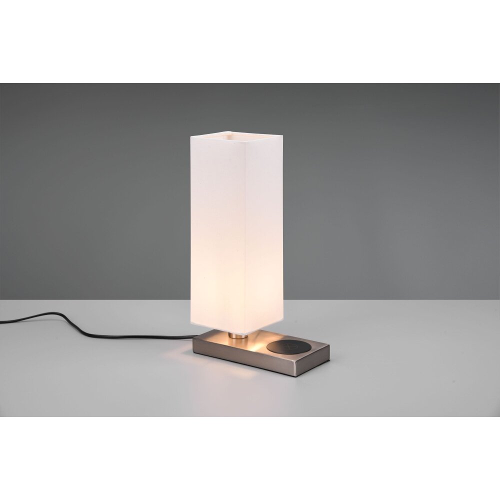 Reality Haley Tischleuchte Nickel-Matt, 1-flammig main product photo