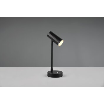 Reality Lenny Tischleuchte LED Schwarz, 1-flammig