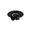 Reality Nybro Deckenventilator LED Schwarz, 1-flammig, Fernbedienung