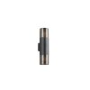 Trio HOOSIC Wandleuchte Schwarz, 2-flammig