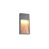 Trio SALMON Wandleuchte LED Holz hell, 1-flammig