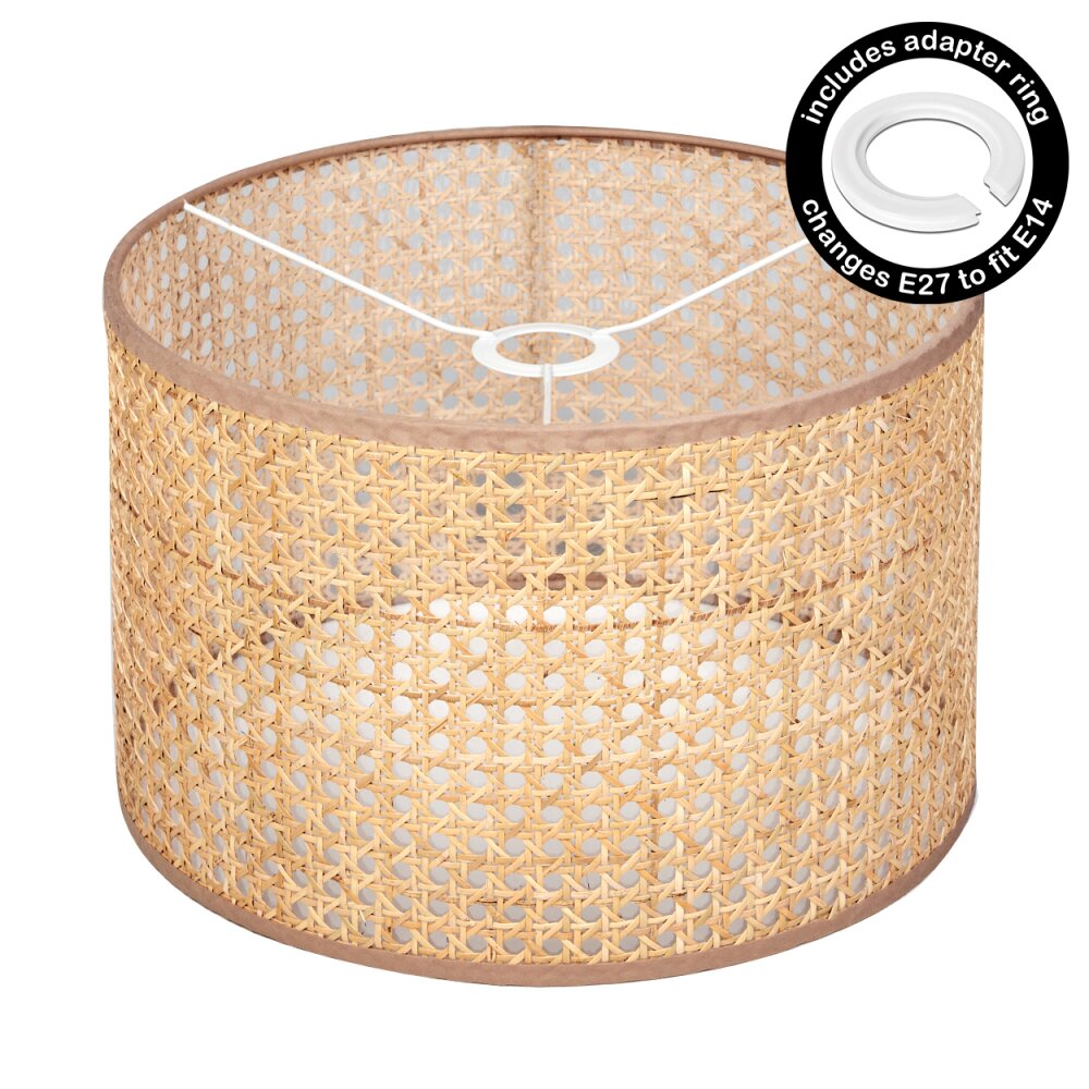 Barcos Lampenschirm 35 cm beige, Naturfarben main product photo