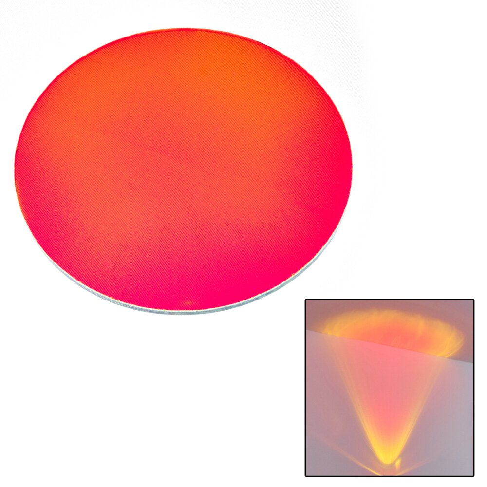 Glas-Farbfilter Sapri Ersatzglas 6,6 cm Rot main product photo