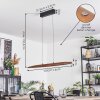 Fugelsta Pendelleuchte LED Schwarz, 1-flammig