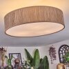 Foggia Deckenleuchte 50 cm Nickel-Matt, 3-flammig