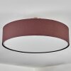 Foggia Deckenleuchte 50 cm Nickel-Matt, 3-flammig