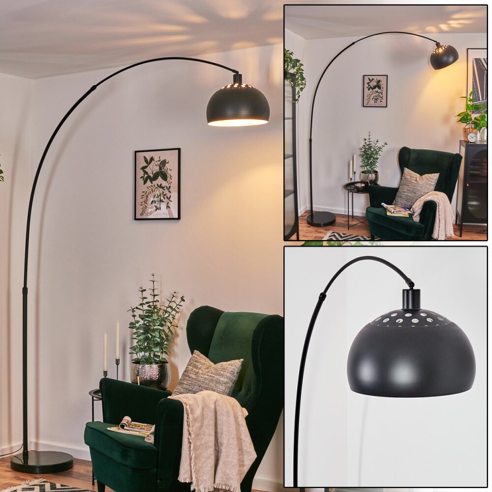 Baloca Stehleuchte 30 cm Schwarz, 1-flammig main product photo