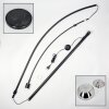 Baloca Stehleuchte 30 cm Schwarz, 1-flammig
