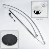 Baloca Stehleuchte 30 cm Chrom, Schwarz, 1-flammig