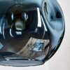 Ripoll Hängeleuchte Glas 20 cm, 25 cm, 30 cm Blau, Grün, Kupferfarben, 3-flammig
