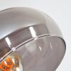 Nikkala Stehleuchte Chrom, Schwarz, 5-flammig