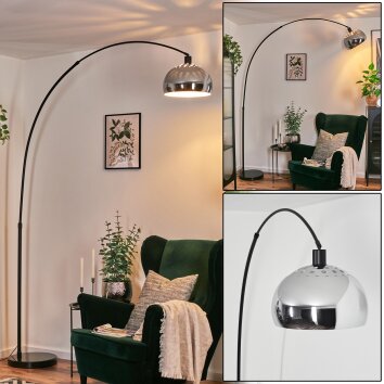 Baloca Stehleuchte 30 cm Schwarz, 1-flammig