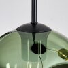 Ripoll Hängeleuchte Glas 15 cm, 20 cm, 25 cm Blau, Grün, Kupferfarben, 3-flammig