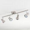 Edain Deckenleuchte LED Chrom, Nickel-Matt, 4-flammig