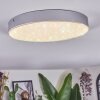 Elmar Deckenleuchte LED Silber, 1-flammig