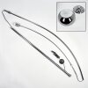 Baloca Stehleuchte 30 cm Chrom, Schwarz, 1-flammig