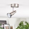 Firan Deckenleuchte LED Chrom, Nickel-Matt, 1-flammig