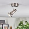 Firan Deckenleuchte LED Chrom, Nickel-Matt, 1-flammig