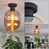 Apedo Deckenleuchte Glas 20 cm Bernsteinfarben, 1-flammig