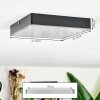 Esmar Deckenleuchte LED Schwarz, 1-flammig