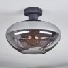 Mertola Deckenleuchte Glas 30 cm Rauchfarben, 1-flammig