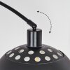 Baloca Bogenlampe 27 cm Schwarz, 1-flammig