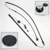 Baloca Stehleuchte 27 cm Schwarz, 1-flammig
