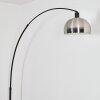 Baloca Bogenlampe 27 cm Schwarz, 1-flammig
