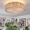 Foggia Deckenleuchte 50 cm Nickel-Matt, 3-flammig