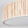 Foggia Deckenleuchte 50 cm Nickel-Matt, 3-flammig