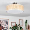 Foggia Deckenleuchte 40 cm Nickel-Matt, 3-flammig