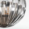Chehalis Deckenleuchte Glas 10 cm Bernsteinfarben, Rauchfarben, 3-flammig