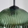 Koyoto Hängeleuchte Glas 25 cm Blau, Grün, Kupferfarben, 5-flammig