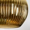 Koyoto Hängeleuchte Glas 15 cm, 20 cm, 25 cm, 30 cm Blau, Gold, Grün, Kupferfarben, 4-flammig
